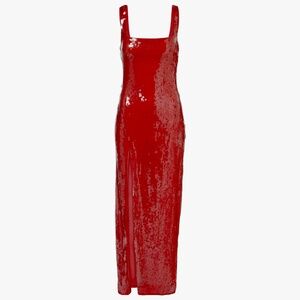 Staud - Le Sable Maxi Dress in Poinsettia | L